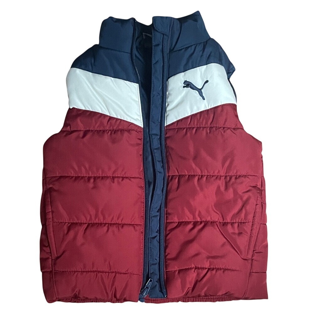 Puma | Red and Blue‎ Puffer Vest | Like New | Size 5